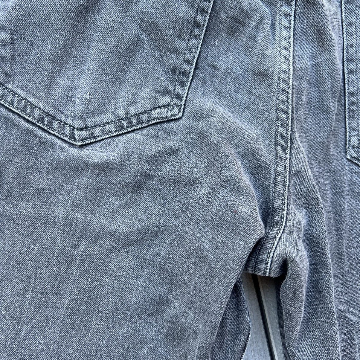 Carhartt × Vintage Carhartt WIP Sonic Pant Grey Washed Jeans 33x32 Size US 33 - 10 Thumbnail
