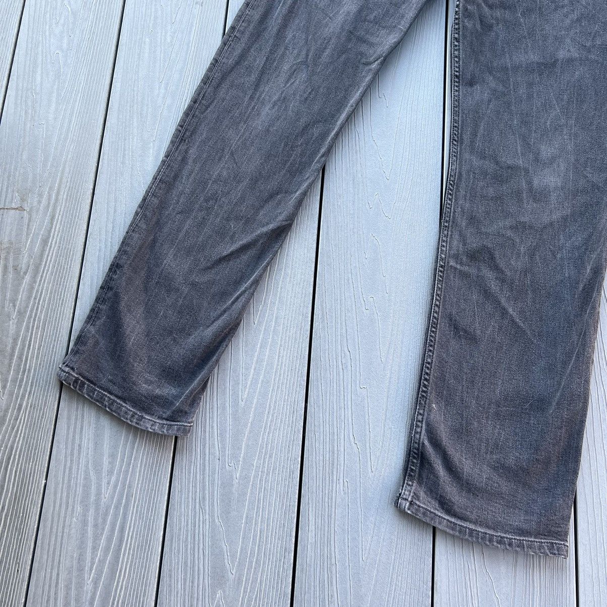 Carhartt × Vintage Carhartt WIP Sonic Pant Grey Washed Jeans 33x32 Size US 33 - 7 Thumbnail