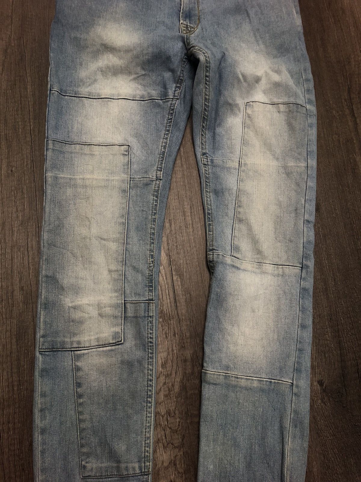 Designer × Vintage Hoxton Denim House of Pleasures Unisex Jeans Size US 31 - 3 Thumbnail