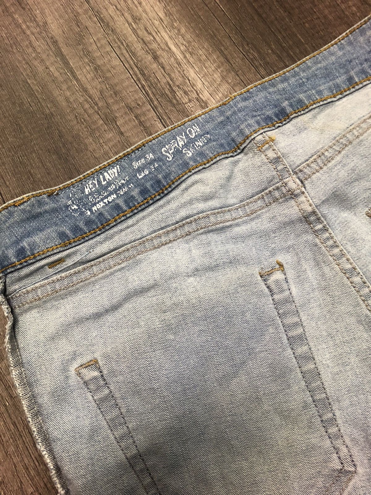 Designer × Vintage Hoxton Denim House of Pleasures Unisex Jeans Size US 31 - 18 Thumbnail