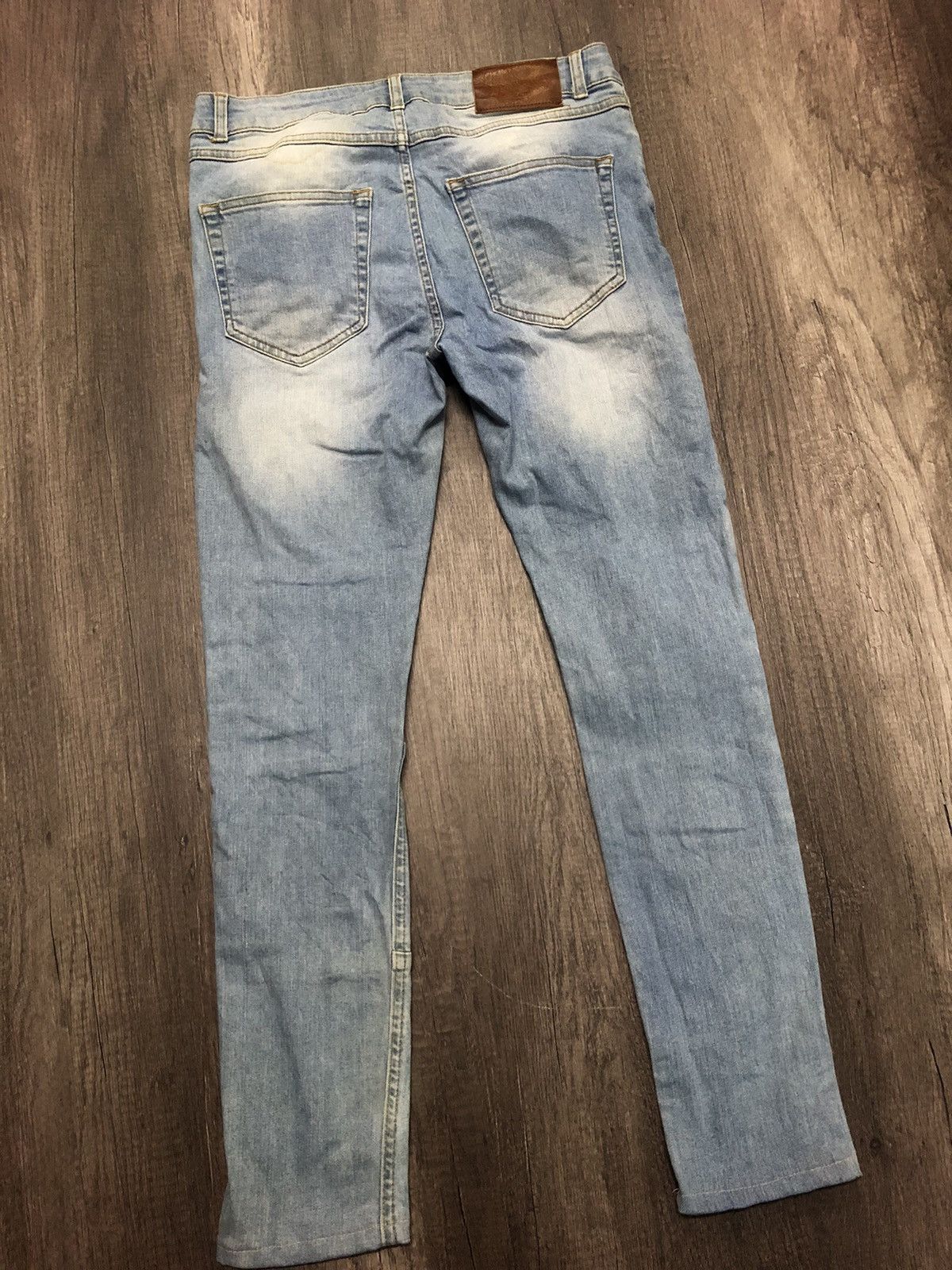 Designer × Vintage Hoxton Denim House of Pleasures Unisex Jeans Size US 31 - 4 Thumbnail