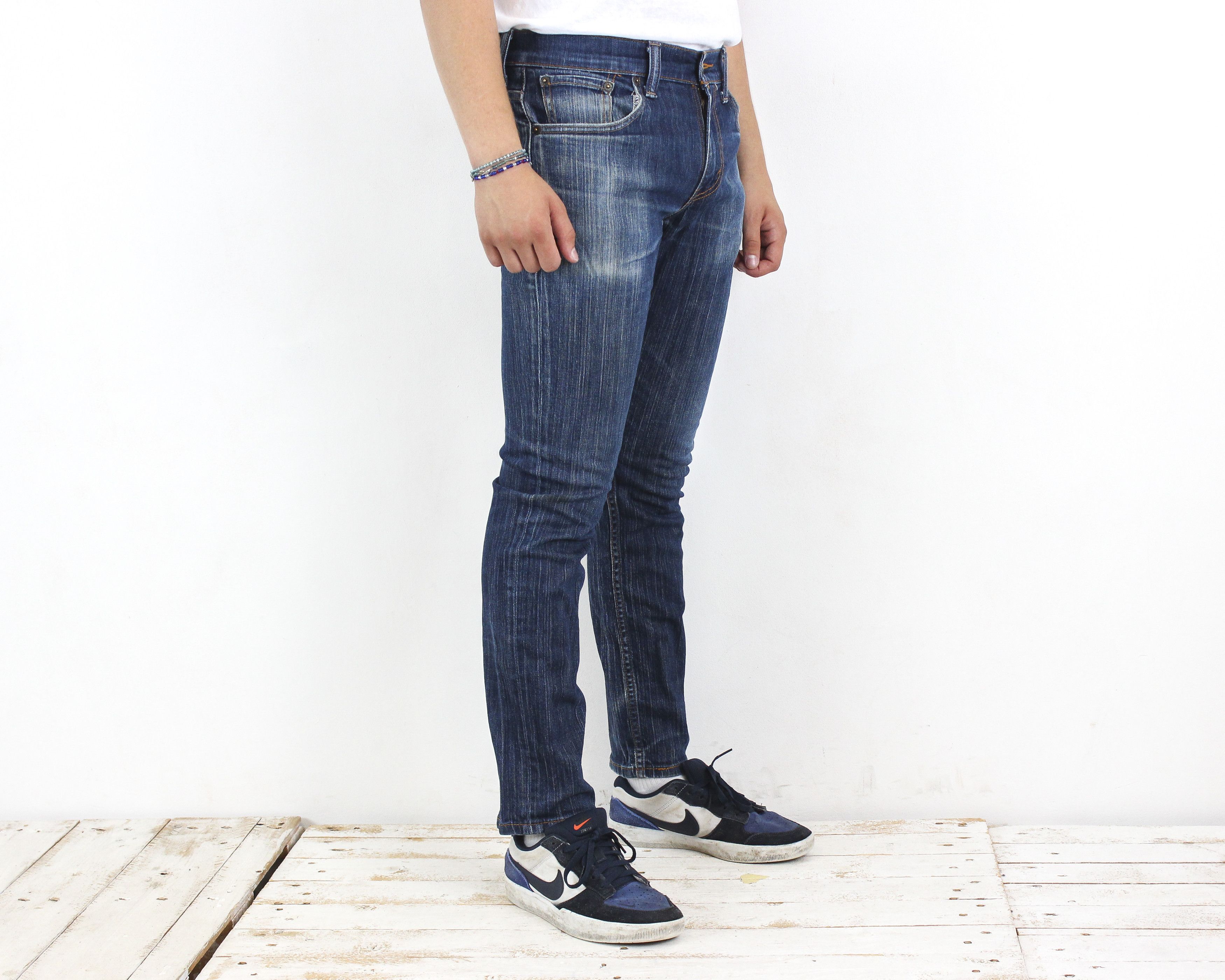 Levi's 511 Mens W30 L30 Slim Fit Skinny Jeans Denim Pants Trousers Size US 30 / EU 46 - 1 Thumbnail