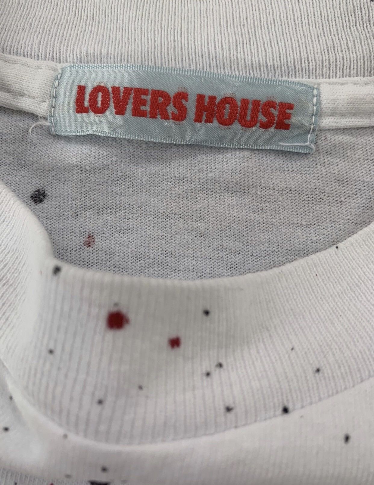 If Six Was Nine × Le Grande Bleu (L.G.B.) Lovers rock japanese brand splatter shirt Size US M / EU 48-50 / 2 - 3 Thumbnail