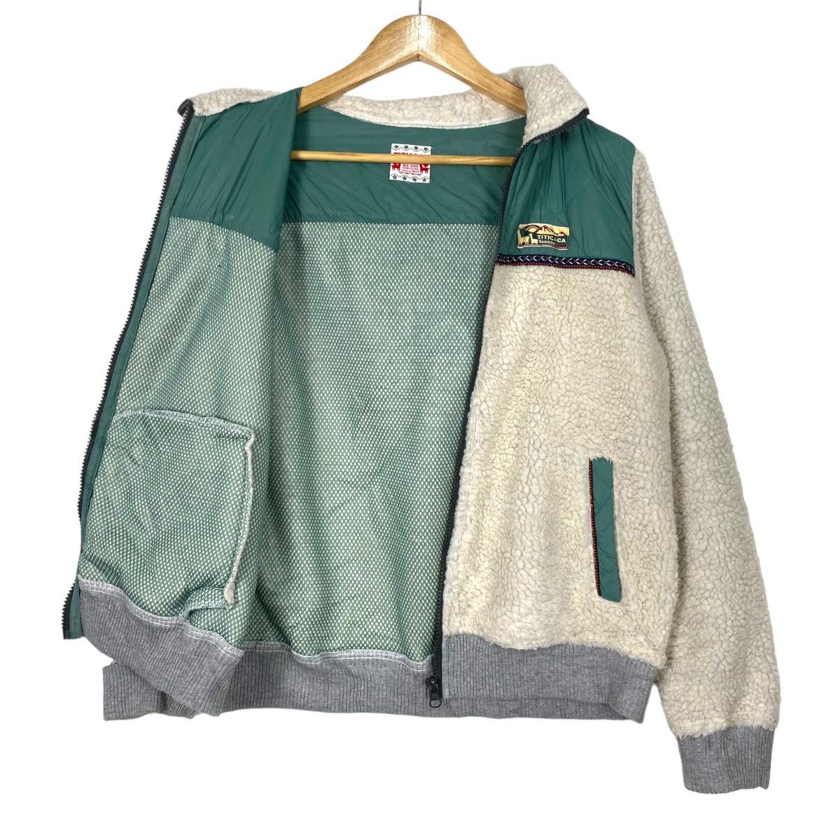 Japanese Brand × Vintage Vintage Titicaca Hoodies Fleece Size US S / EU 44-46 / 1 - 1 Thumbnail