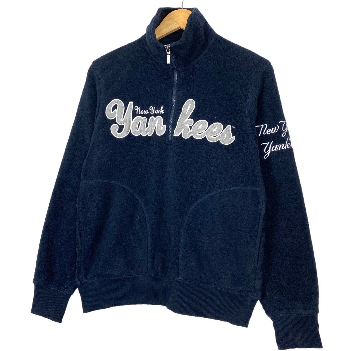 MLB × New York Yankees MLB New York Yankees Halfzip Fleece Size US S / EU 44-46 / 1 - 2 Thumbnail