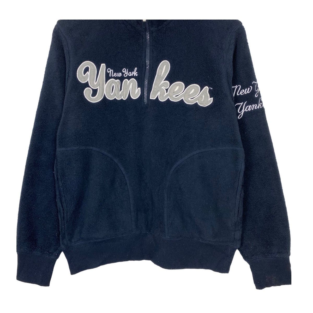 MLB × New York Yankees MLB New York Yankees Halfzip Fleece Size US S / EU 44-46 / 1 - 5 Thumbnail