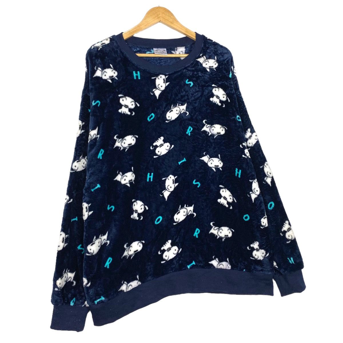 Anime × Cartoon Network × Japanese Brand Shin Chan Fullprint Crewneck Fleece Size US L / EU 52-54 / 3 - 3 Thumbnail