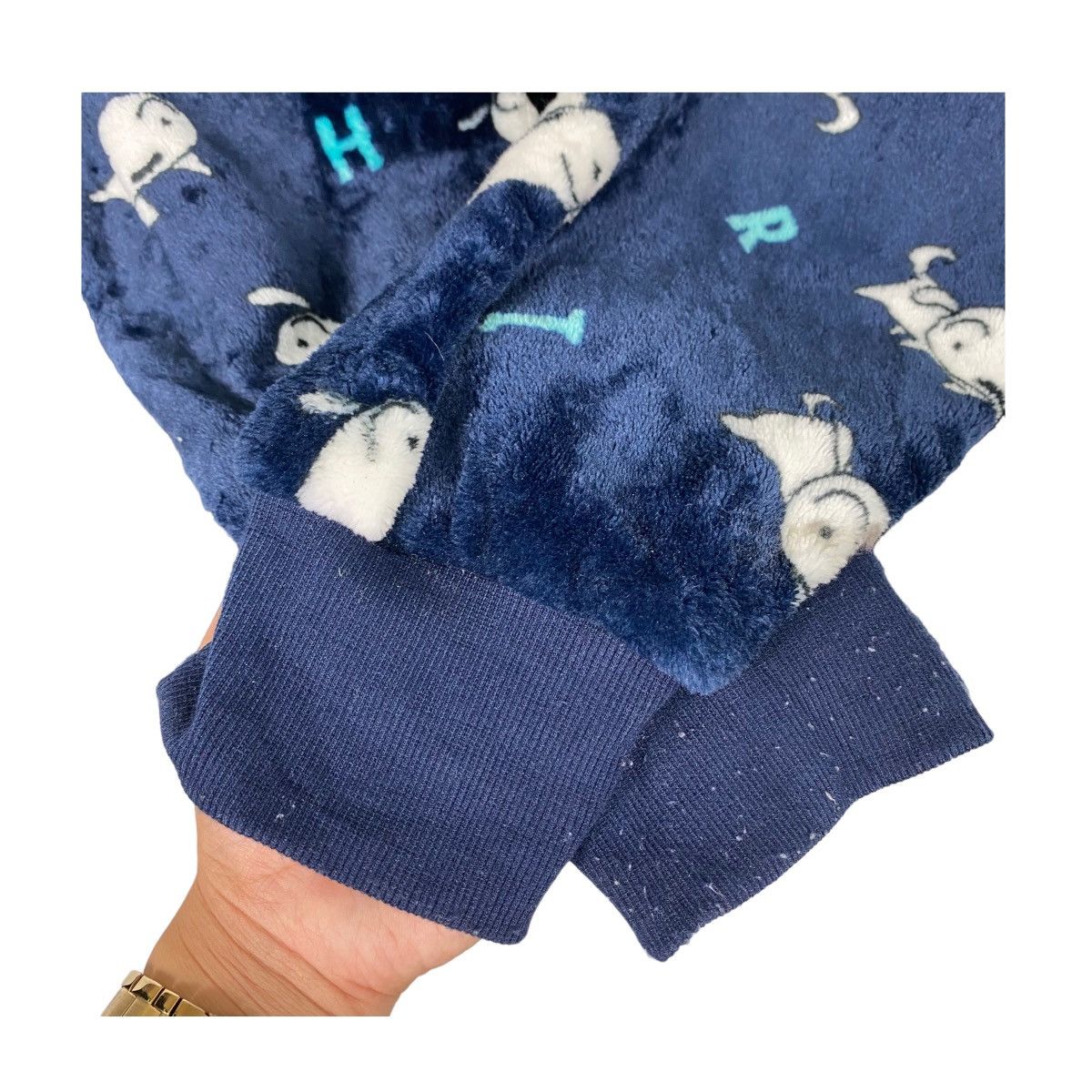 Anime × Cartoon Network × Japanese Brand Shin Chan Fullprint Crewneck Fleece Size US L / EU 52-54 / 3 - 6 Thumbnail