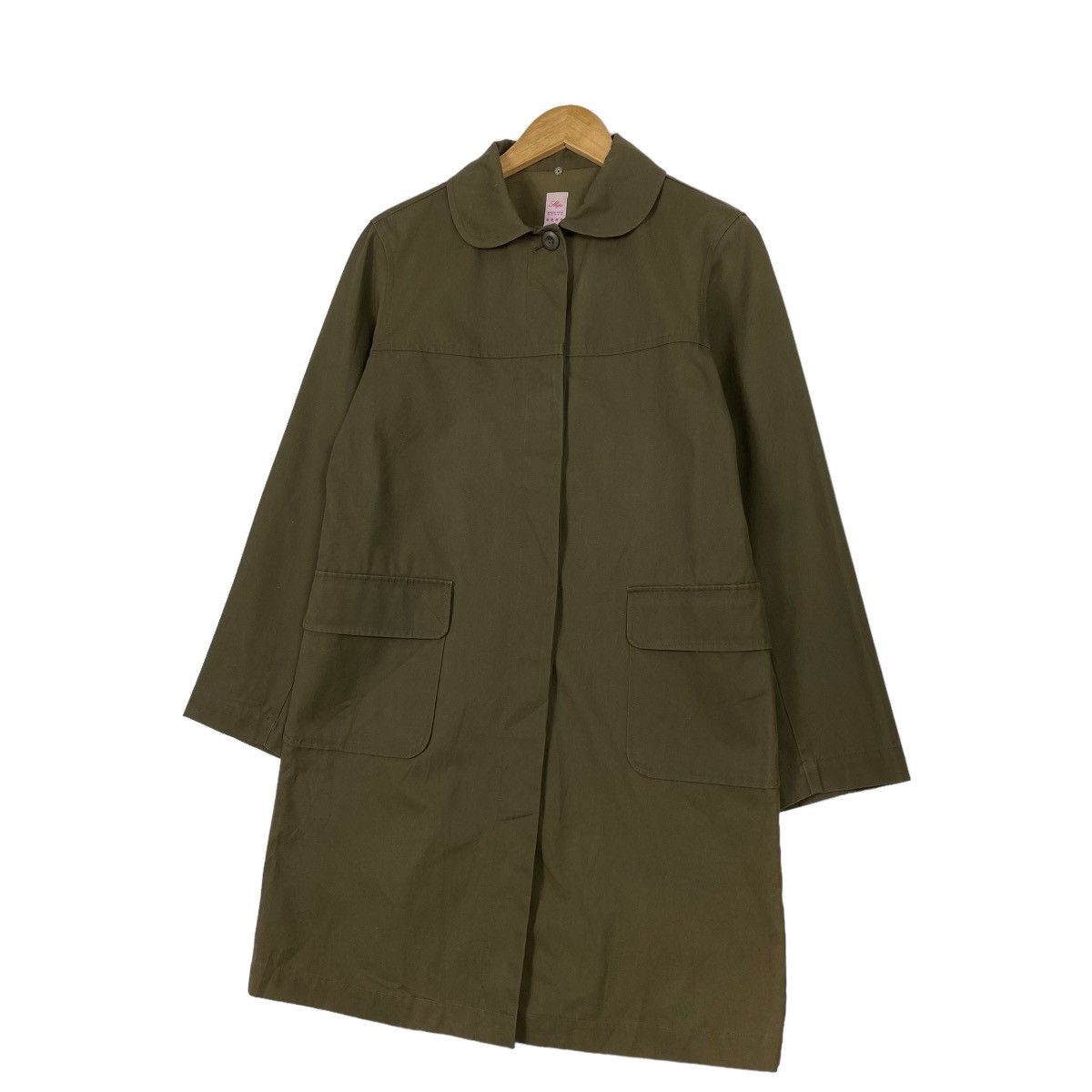 Vintage Vintage Army Style Long Jacket Size M / US 6-8 / IT 42-44 - 2 Thumbnail