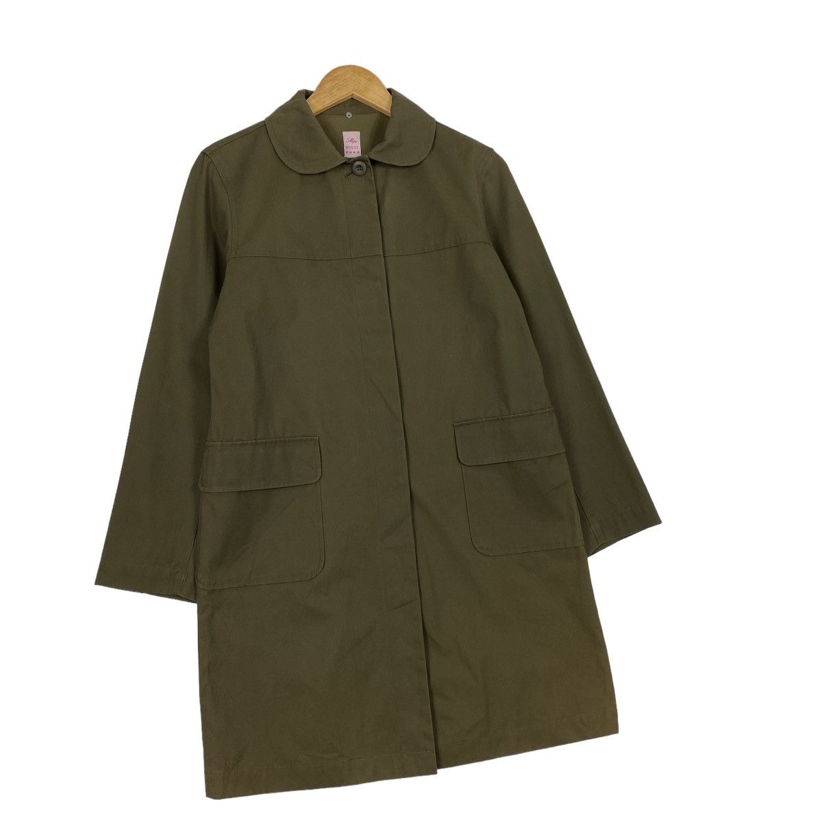 Vintage Vintage Army Style Long Jacket Size M / US 6-8 / IT 42-44 - 3 Thumbnail