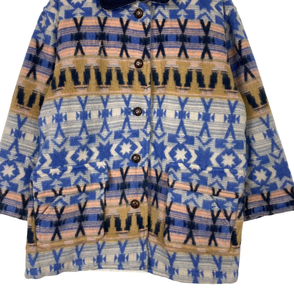 Pendleton RIOT💥Vintage 90’s Trotter 245 Native Hippie Button Jacket Size US M / EU 48-50 / 2 - 6 Thumbnail