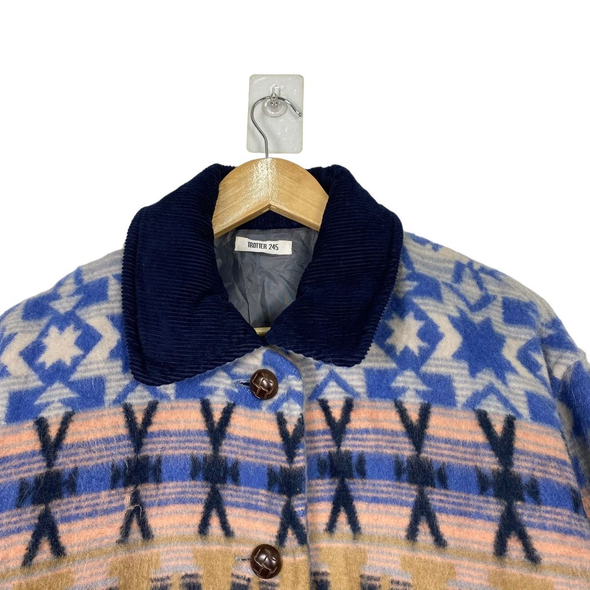 Pendleton RIOT💥Vintage 90’s Trotter 245 Native Hippie Button Jacket Size US M / EU 48-50 / 2 - 5 Thumbnail