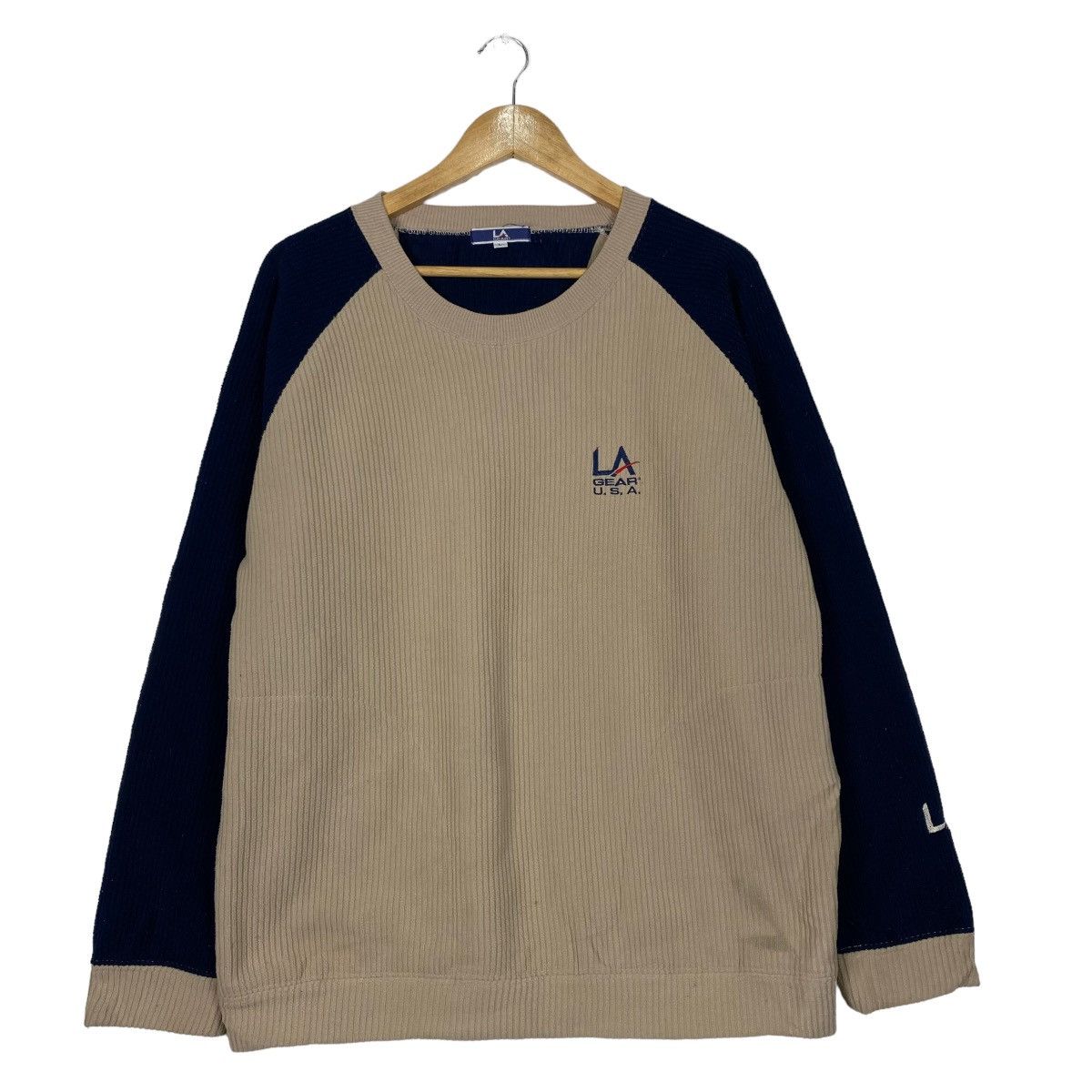Gear for Sports × Japanese Brand 🔥 RIOT 🔥 Vintage 90s LA GEAR Fleece Size US M / EU 48-50 / 2 - 1 Thumbnail