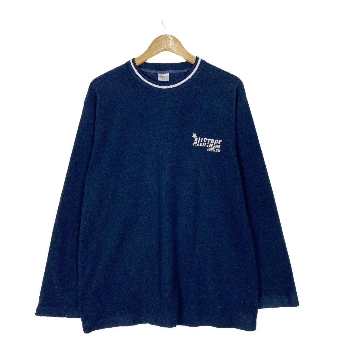 Converse RIOT💥 Vintage Converse Small Logo Fleece Size US M / EU 48-50 / 2 - 1 Thumbnail