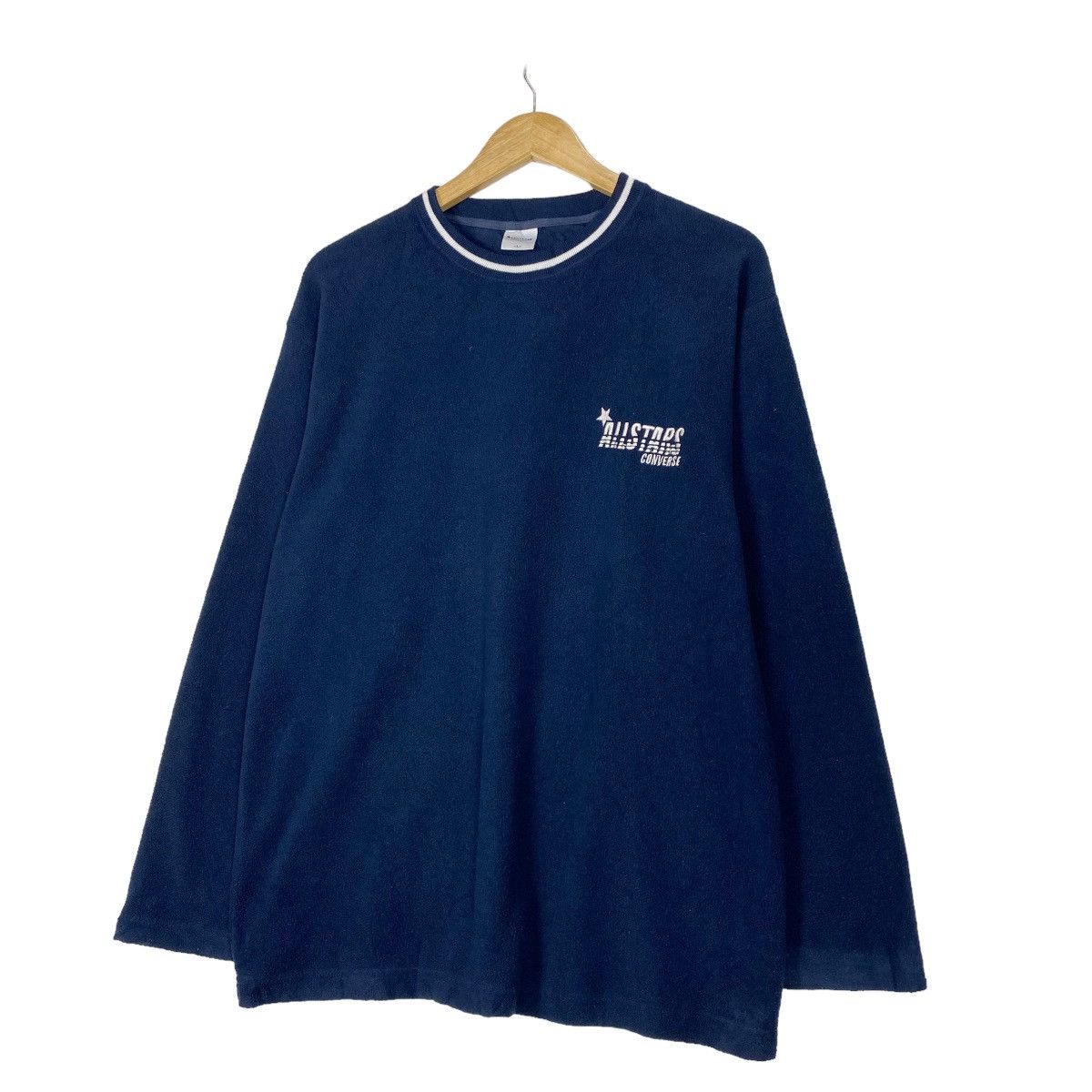 Converse RIOT💥 Vintage Converse Small Logo Fleece Size US M / EU 48-50 / 2 - 2 Thumbnail