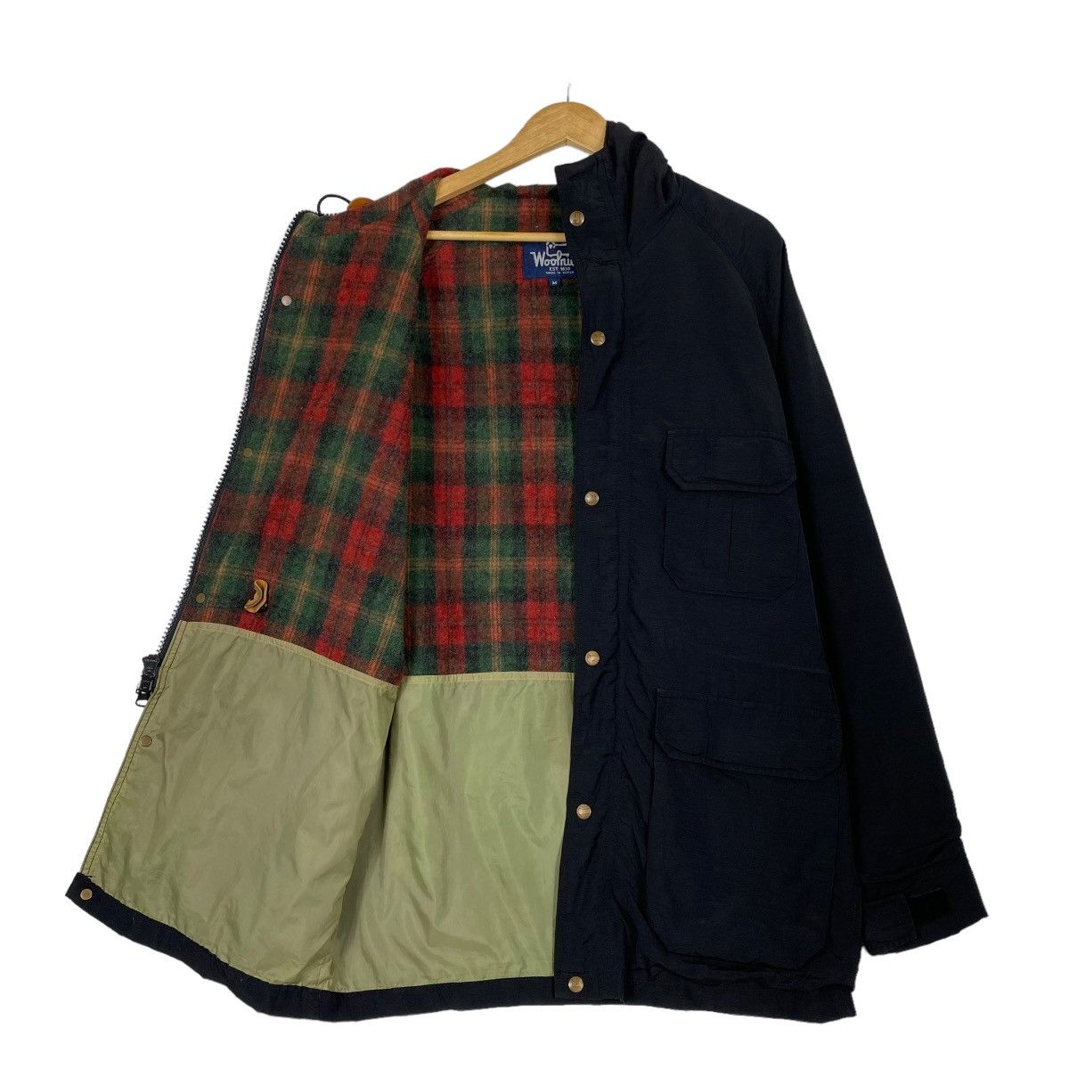 Japanese Brand × Woolrich Woolen Mills Vintage Woolrich Parka Hoodies Jacket Size US M / EU 48-50 / 2 - 10 Thumbnail