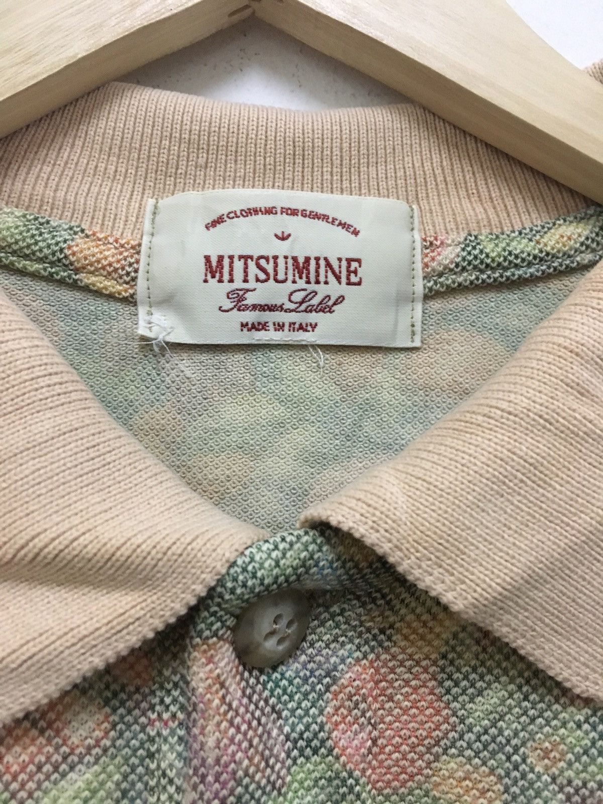 Italic Mitsumine Polo Shirt Made In Italy Size US M / EU 48-50 / 2 - 3 Thumbnail