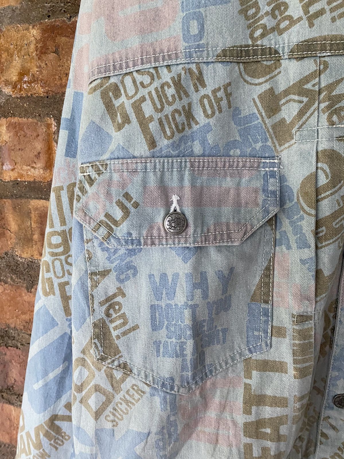 Hysteric Glamour AW85 Hysteric Glamour iconic Fucking Art logo light jacket Size US M / EU 48-50 / 2 - 7 Thumbnail
