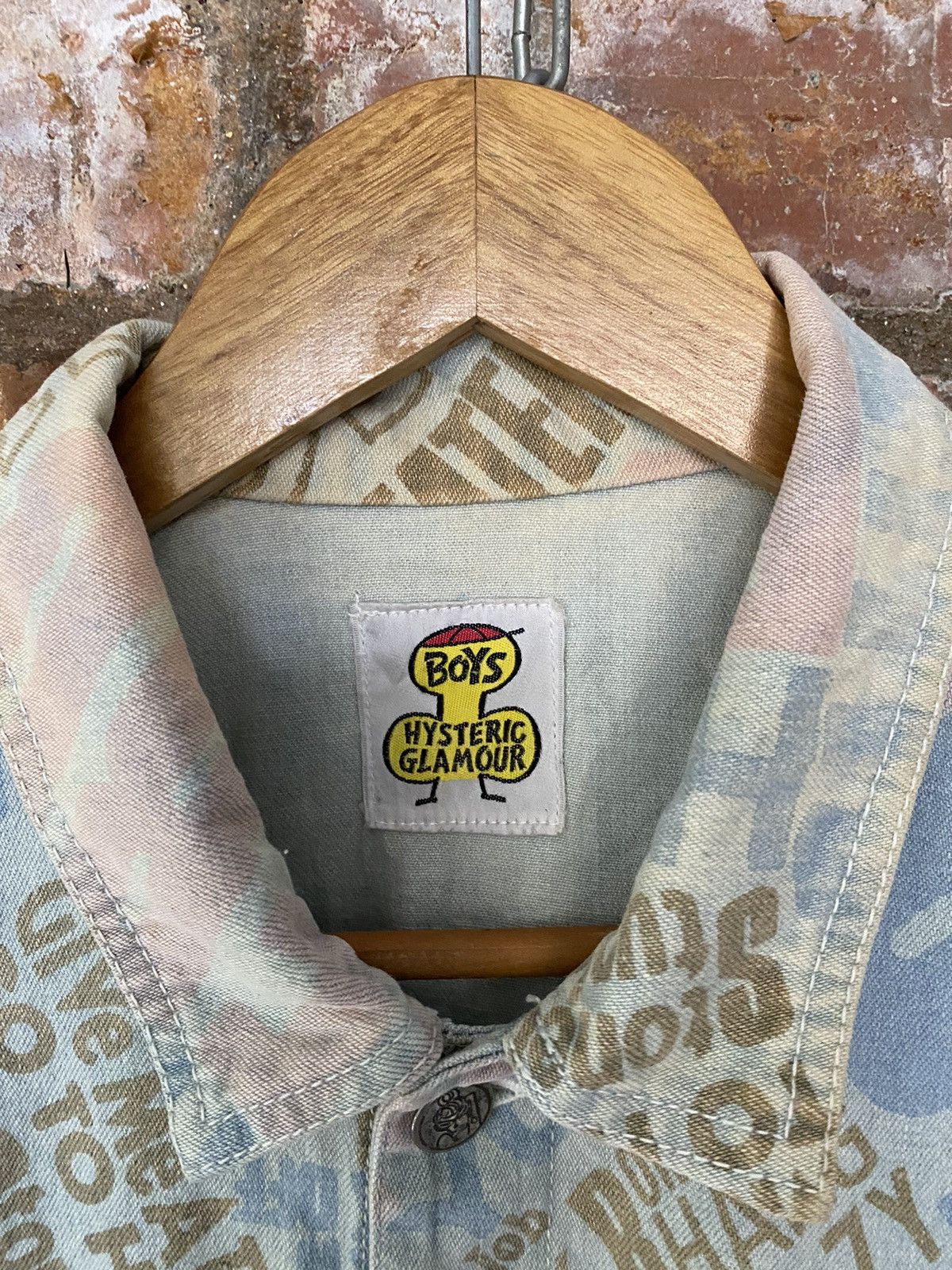 Hysteric Glamour AW85 Hysteric Glamour iconic Fucking Art logo light jacket Size US M / EU 48-50 / 2 - 13 Thumbnail