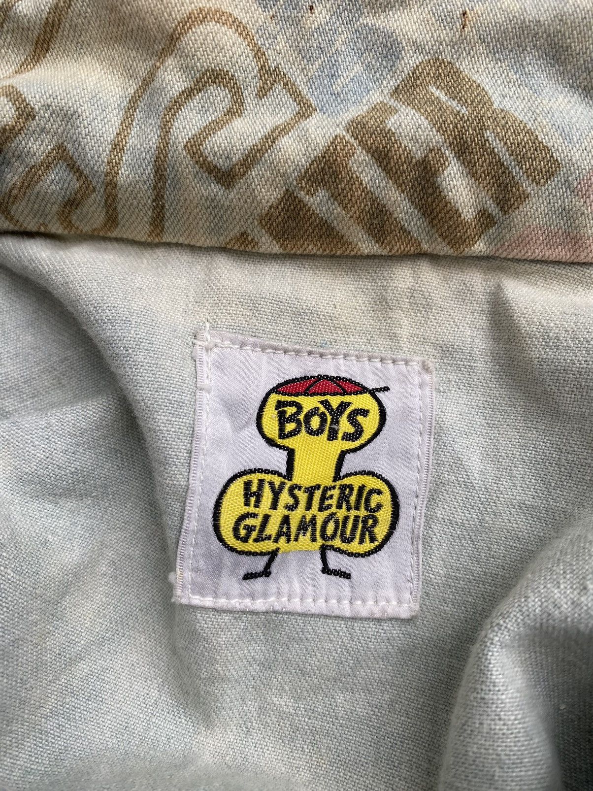 Hysteric Glamour AW85 Hysteric Glamour iconic Fucking Art logo light jacket Size US M / EU 48-50 / 2 - 16 Thumbnail