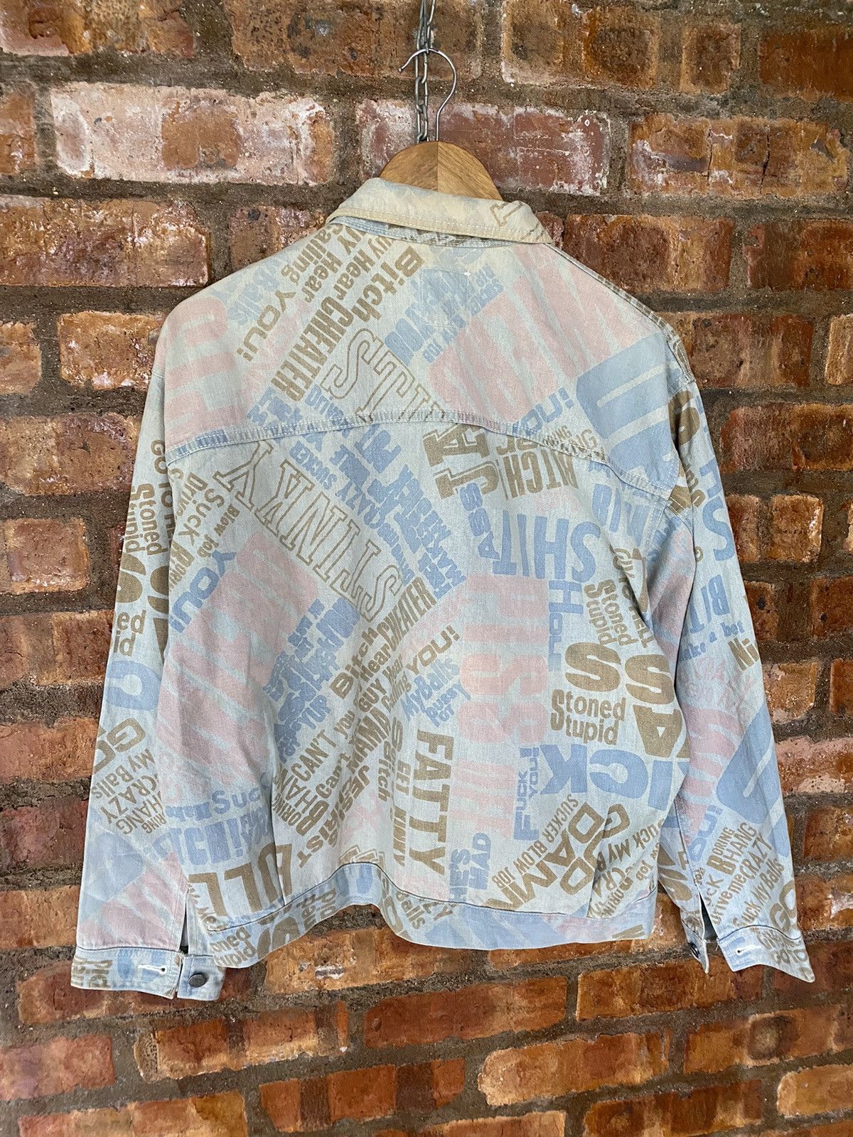 Hysteric Glamour AW85 Hysteric Glamour iconic Fucking Art logo light jacket Size US M / EU 48-50 / 2 - 11 Thumbnail