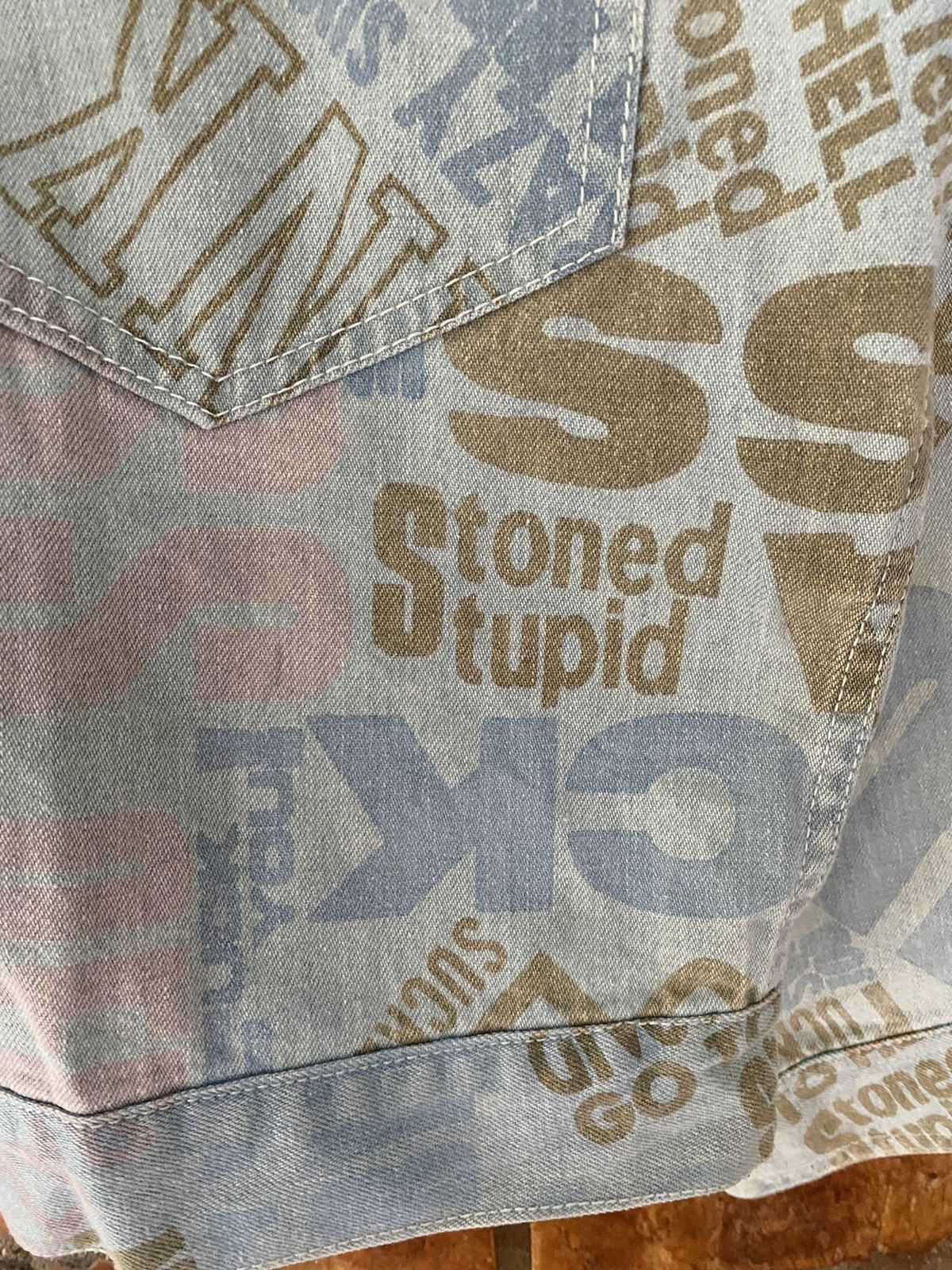 Hysteric Glamour AW85 Hysteric Glamour iconic Fucking Art logo light jacket Size US M / EU 48-50 / 2 - 8 Thumbnail