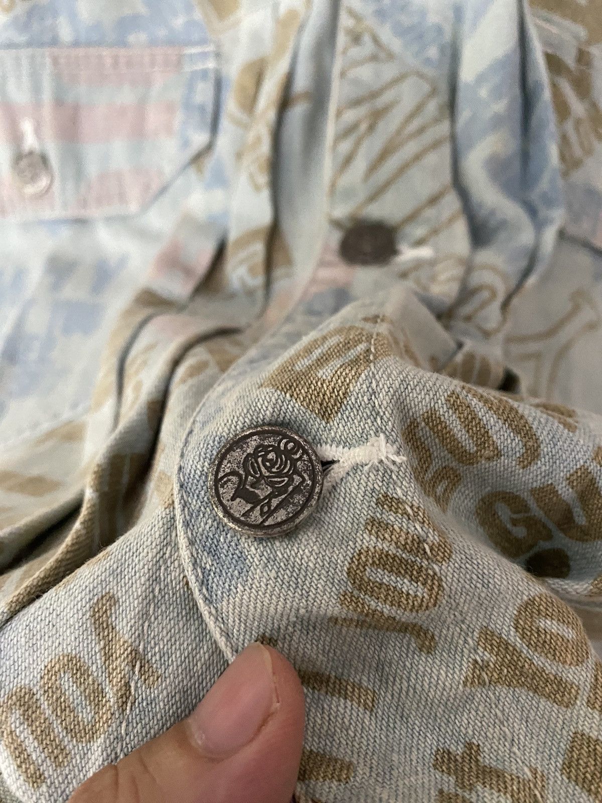 Hysteric Glamour AW85 Hysteric Glamour iconic Fucking Art logo light jacket Size US M / EU 48-50 / 2 - 10 Thumbnail