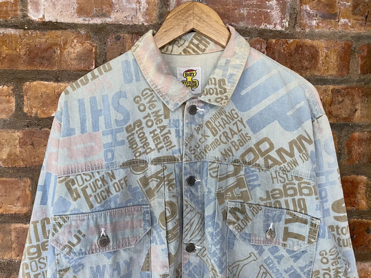 Hysteric Glamour AW85 Hysteric Glamour iconic Fucking Art logo light jacket Size US M / EU 48-50 / 2 - 3 Thumbnail