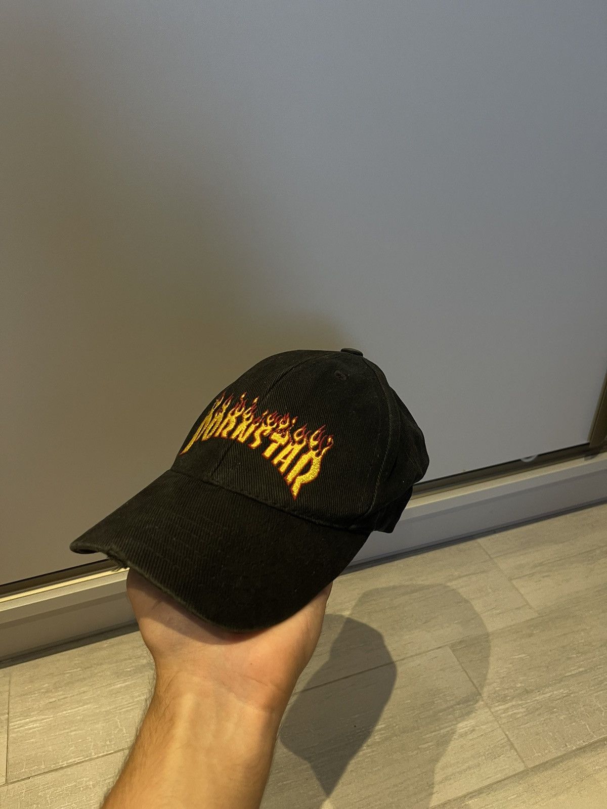 Vintage Hat Porn Star Pornstar Flame Trasher - Rare , 90s , y2k ! Size ONE SIZE - 8 Thumbnail