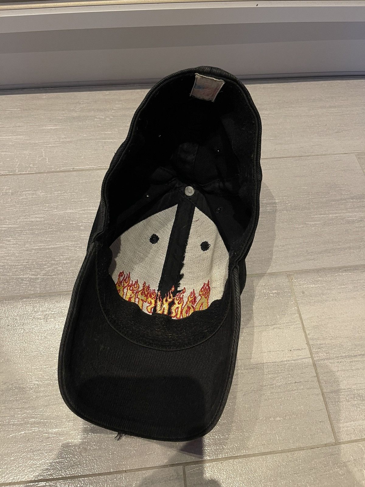 Vintage Hat Porn Star Pornstar Flame Trasher - Rare , 90s , y2k ! Size ONE SIZE - 4 Thumbnail