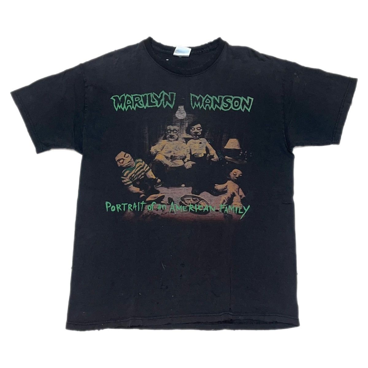 Marilyn Manson Portrait Of An American Family Distressed T