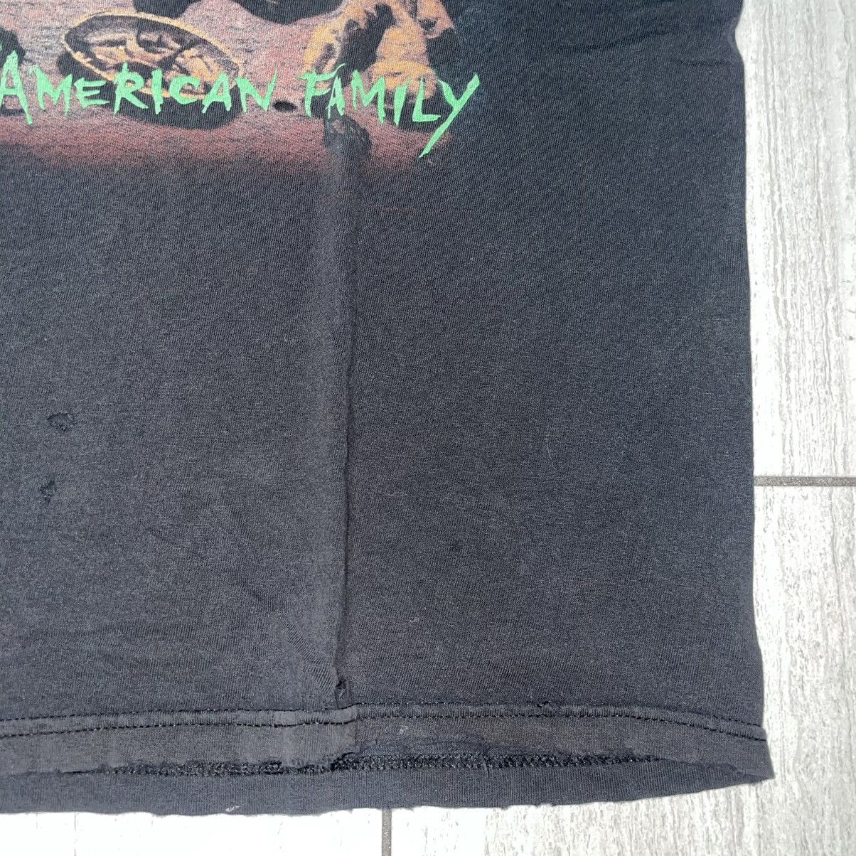 Band Tees × Marilyn Manson Marilyn Manson Portrait Of An American Family Distressed T Size US L / EU 52-54 / 3 - 9 Thumbnail