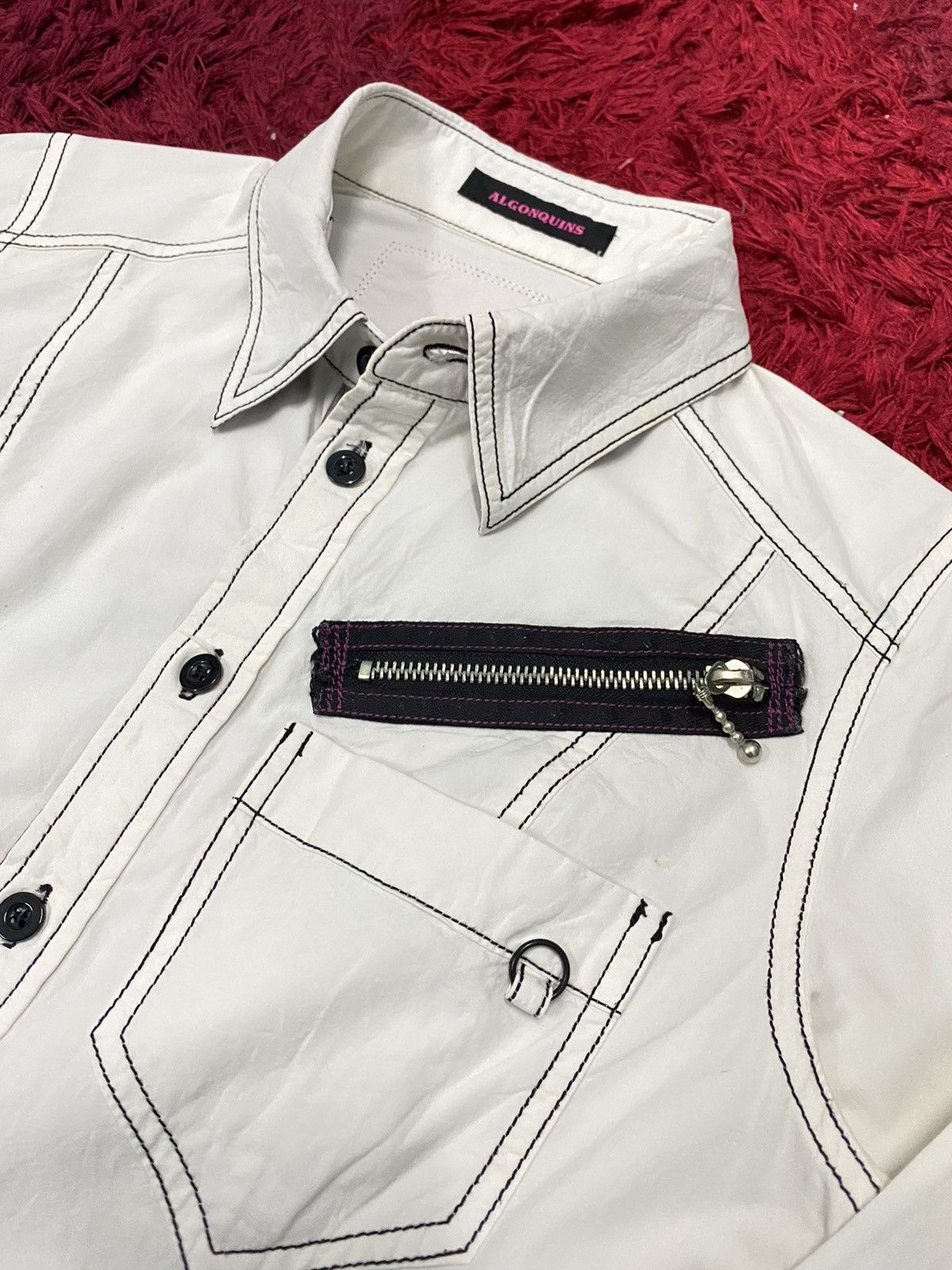Japanese Brand × Seditionaries × Vintage Vintage Rare ALGONQUINS Contra Stitch Punk/Seditionaries Size M / US 6-8 / IT 42-44 - 2 Thumbnail