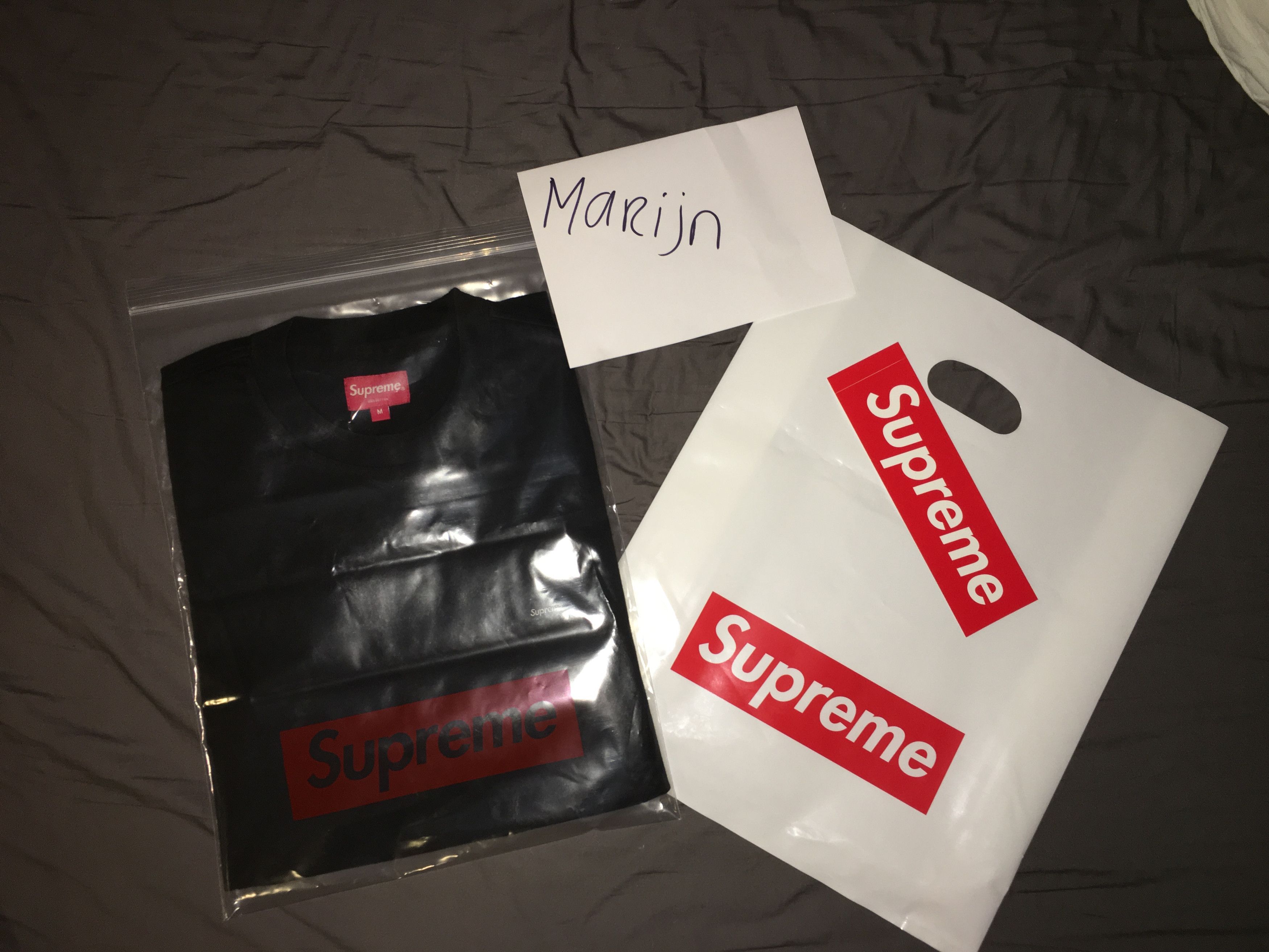 Supreme Small Box Tee Black