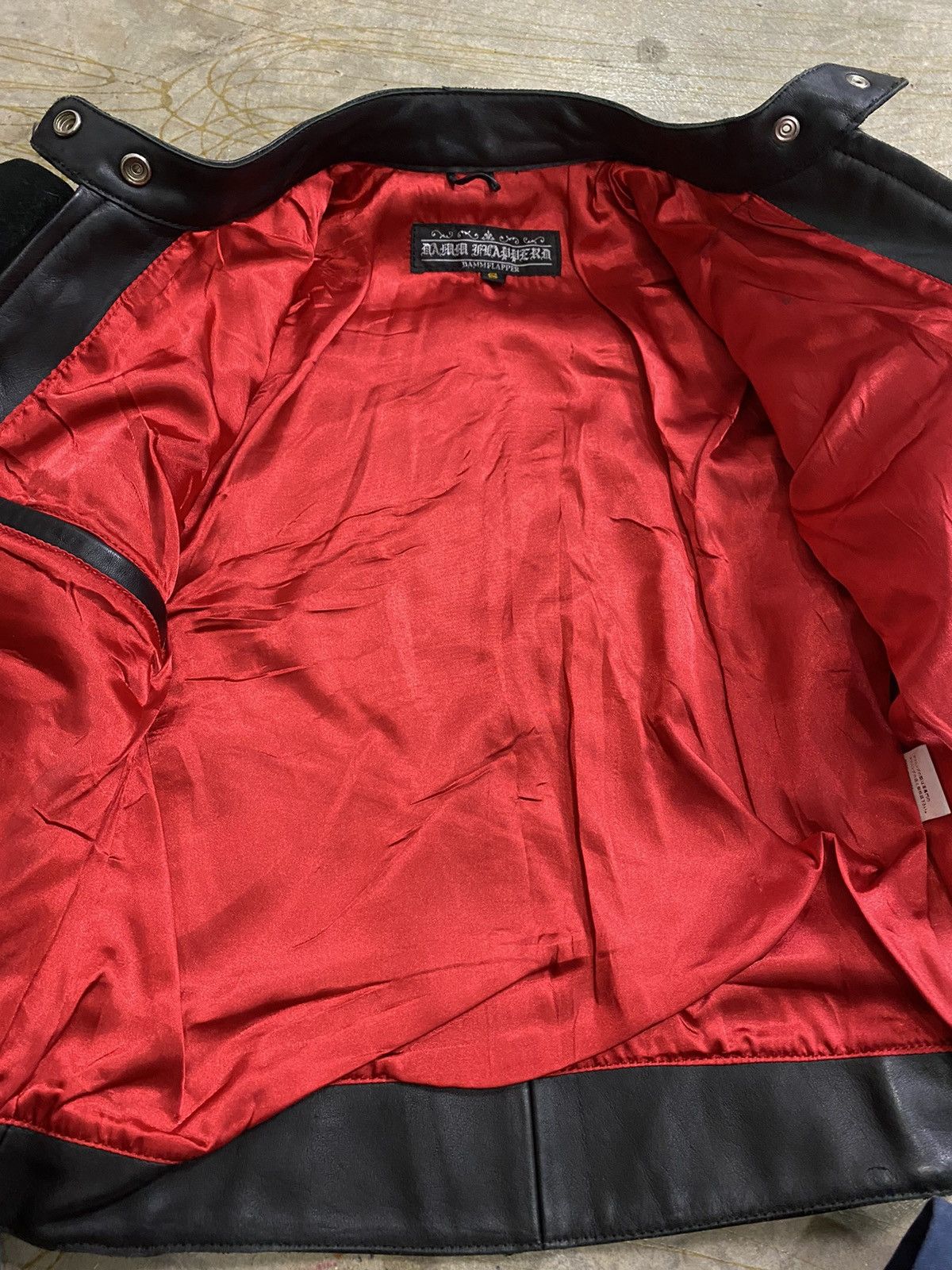 Ekam 90s Damm Flapper Japan Rider Cowhide leatherJacket Size S / US 4 / IT 40 - 9 Thumbnail