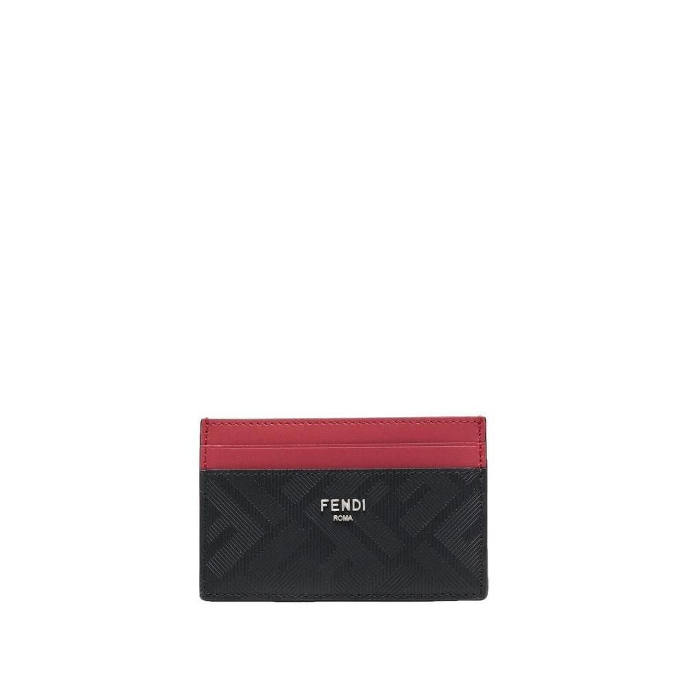 FENDI LEATHER CARD HOLDER