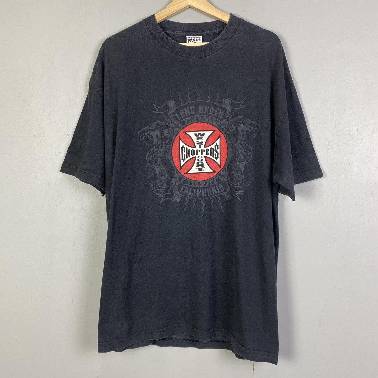 Vintage × West Coast Choppers VINTAGE WEST COAST CHOPPERS TSHIRT Size US XL / EU 56 / 4 - 1 Thumbnail