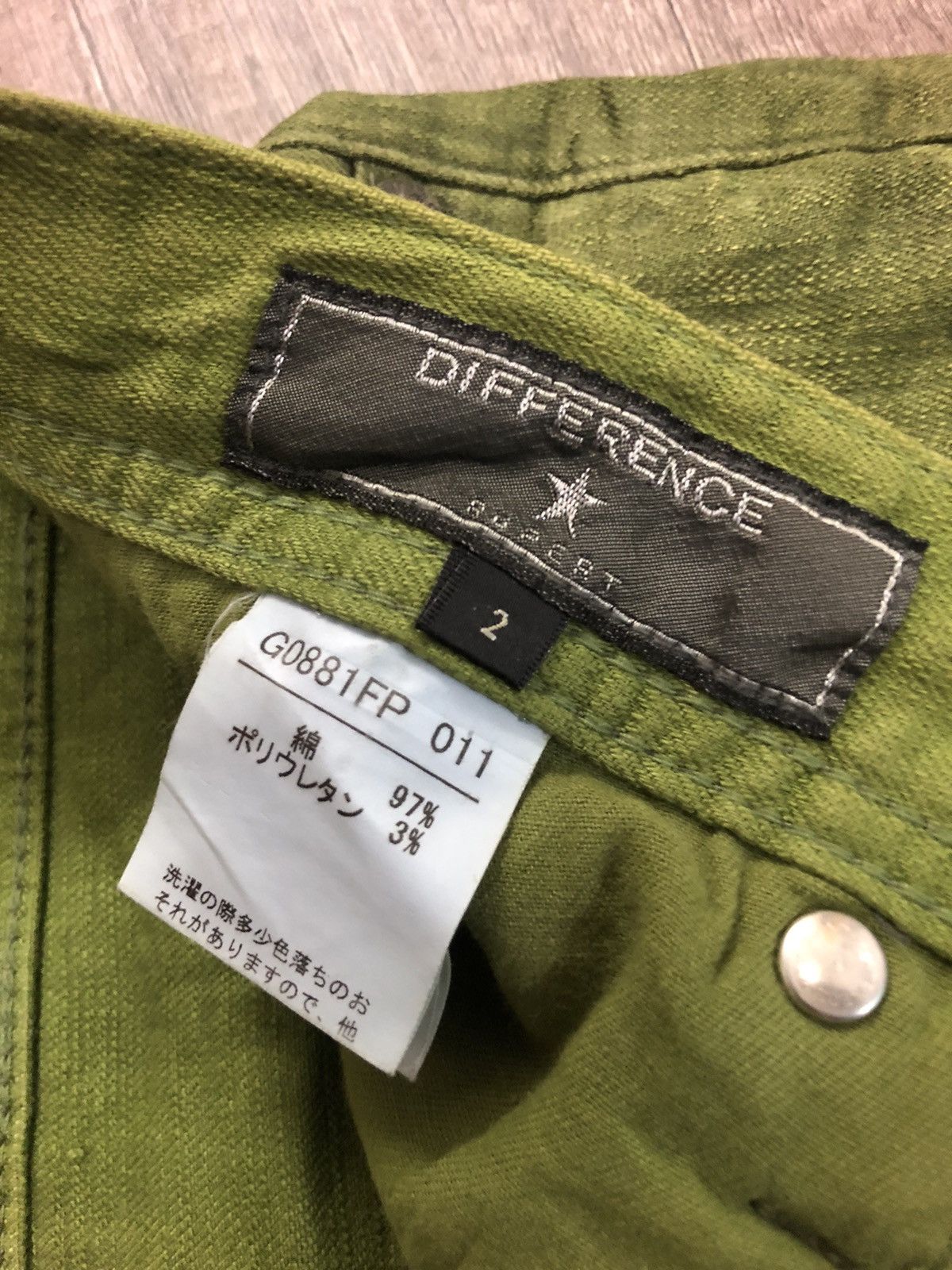 VINTAGE DIFFERENCE RUPERT DENIM JEANS