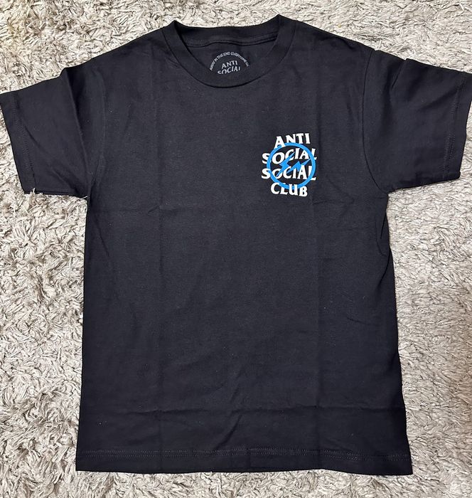 Fragment Design Anti Social Social Club x Fragment Blue Bolt Tee