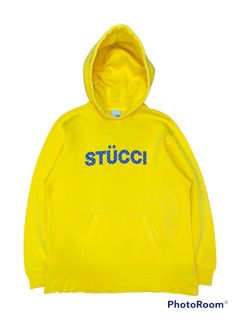 VINTAGE Stussy Gucci Monogram Down Parka Jacket Size XL Men's  Streetwear *RARE*
