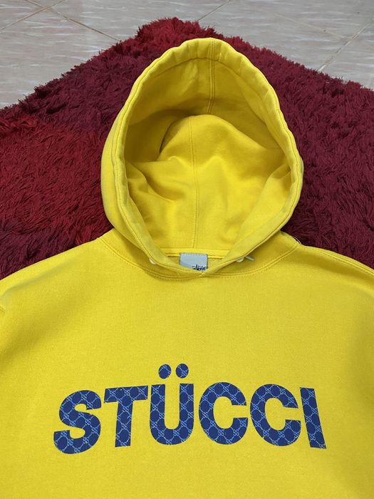 Vintage 🔥RARE🔥90's Stussy Ripoff Gucci “STÜCCI” Monogram Logo