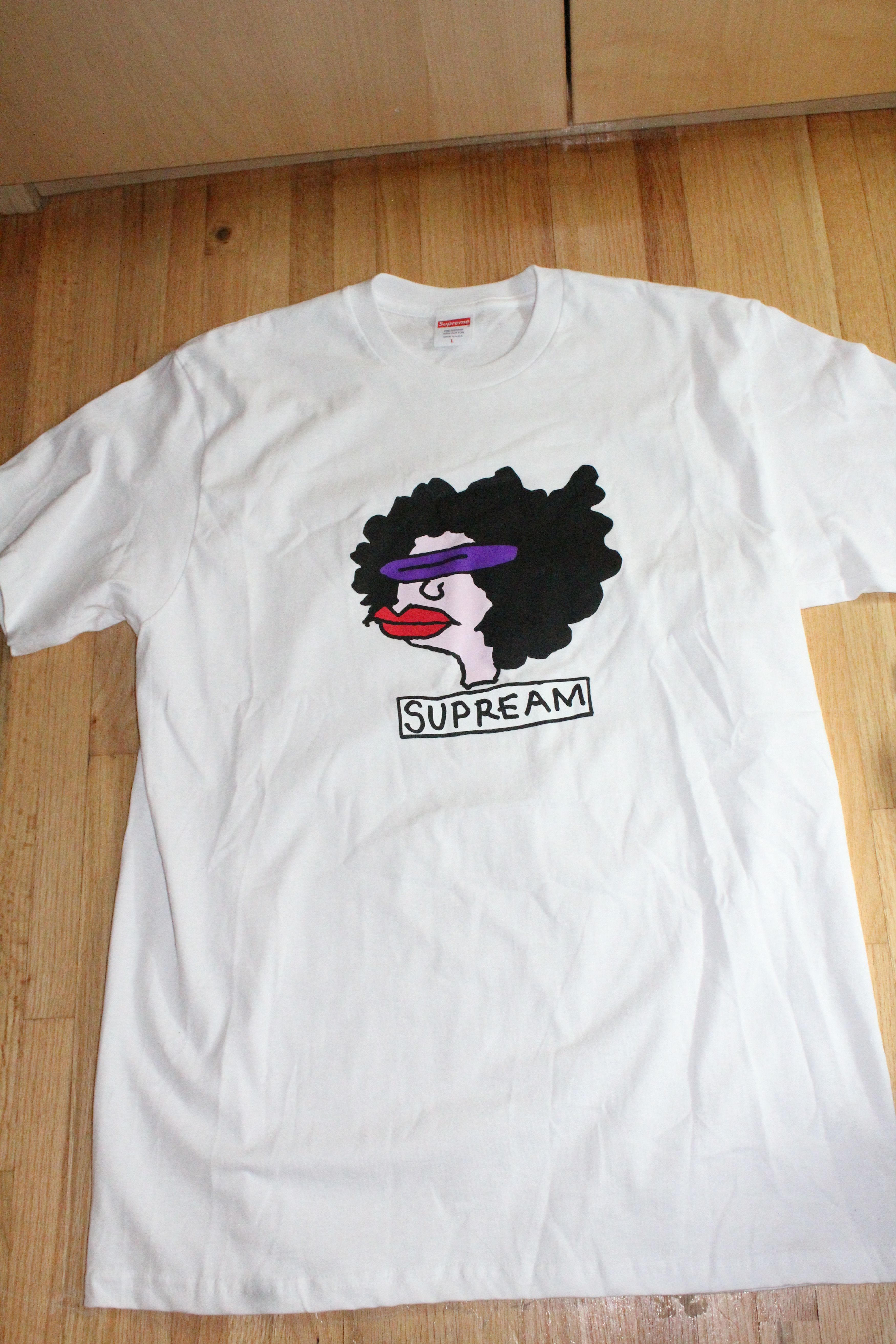 DeadStock Supreme Gonz Tee White Large Tops