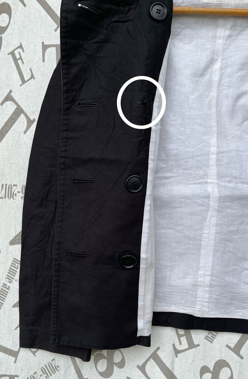 Issey Miyake 🔥 ISSEY MIYAKE TSUMORI CHISATO DOUBLE BREASTED JACKET Size US S / EU 44-46 / 1 - 10 Thumbnail