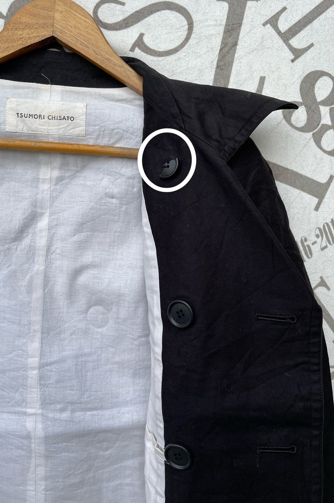 Issey Miyake 🔥 ISSEY MIYAKE TSUMORI CHISATO DOUBLE BREASTED JACKET Size US S / EU 44-46 / 1 - 11 Thumbnail