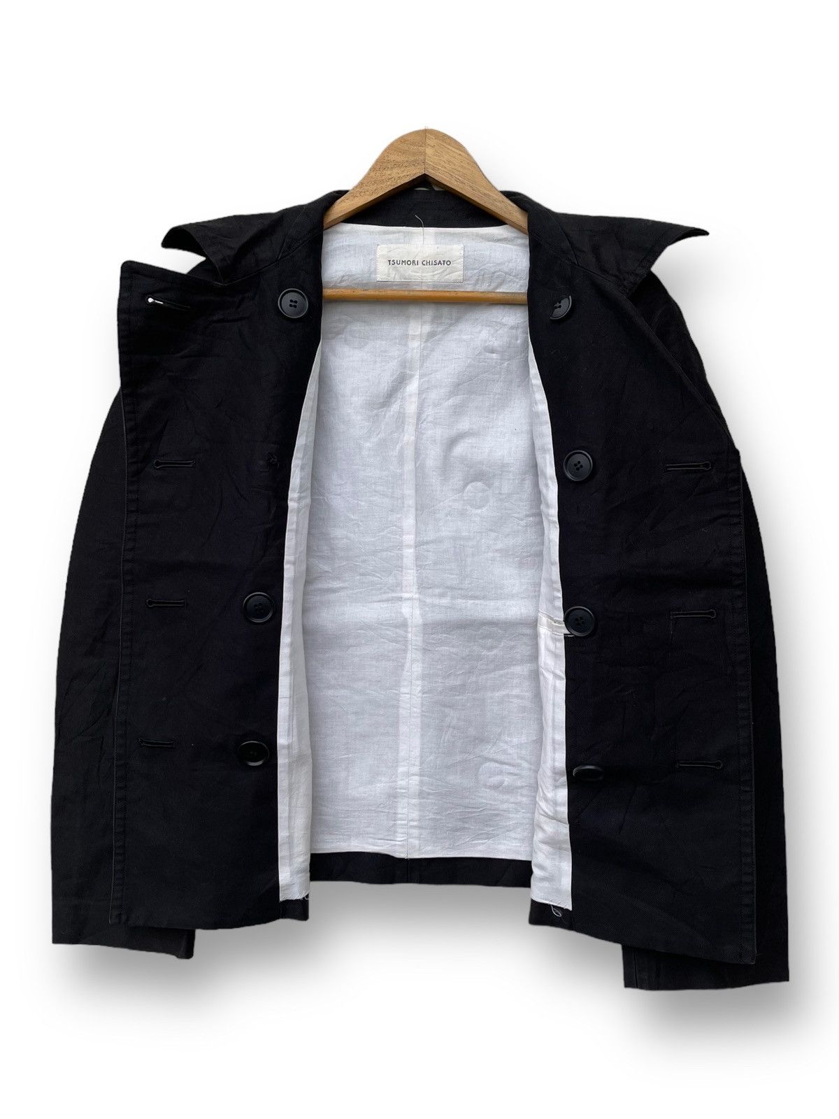 Issey Miyake 🔥 ISSEY MIYAKE TSUMORI CHISATO DOUBLE BREASTED JACKET Size US S / EU 44-46 / 1 - 3 Thumbnail