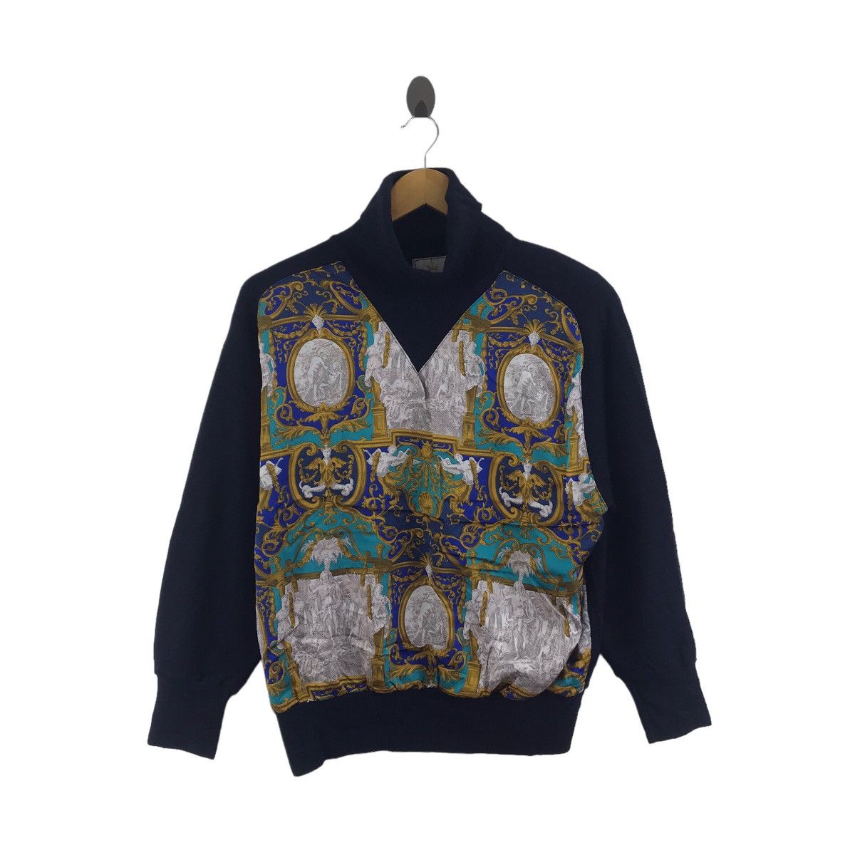 OPEN STAFF Active Wear Overprint Fleece Sweatshirt