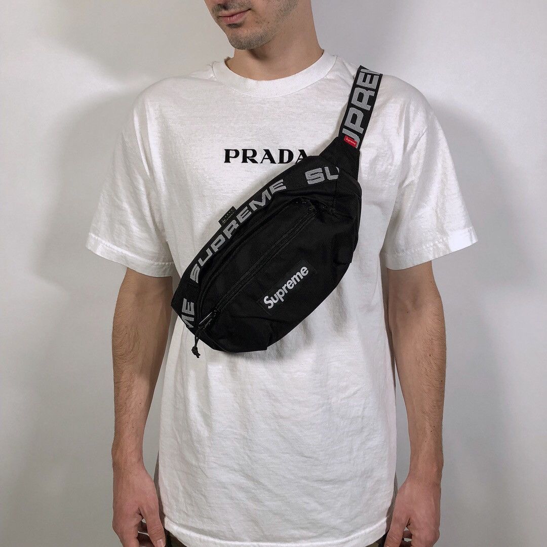 Supreme Waist Bag (SS18) Black