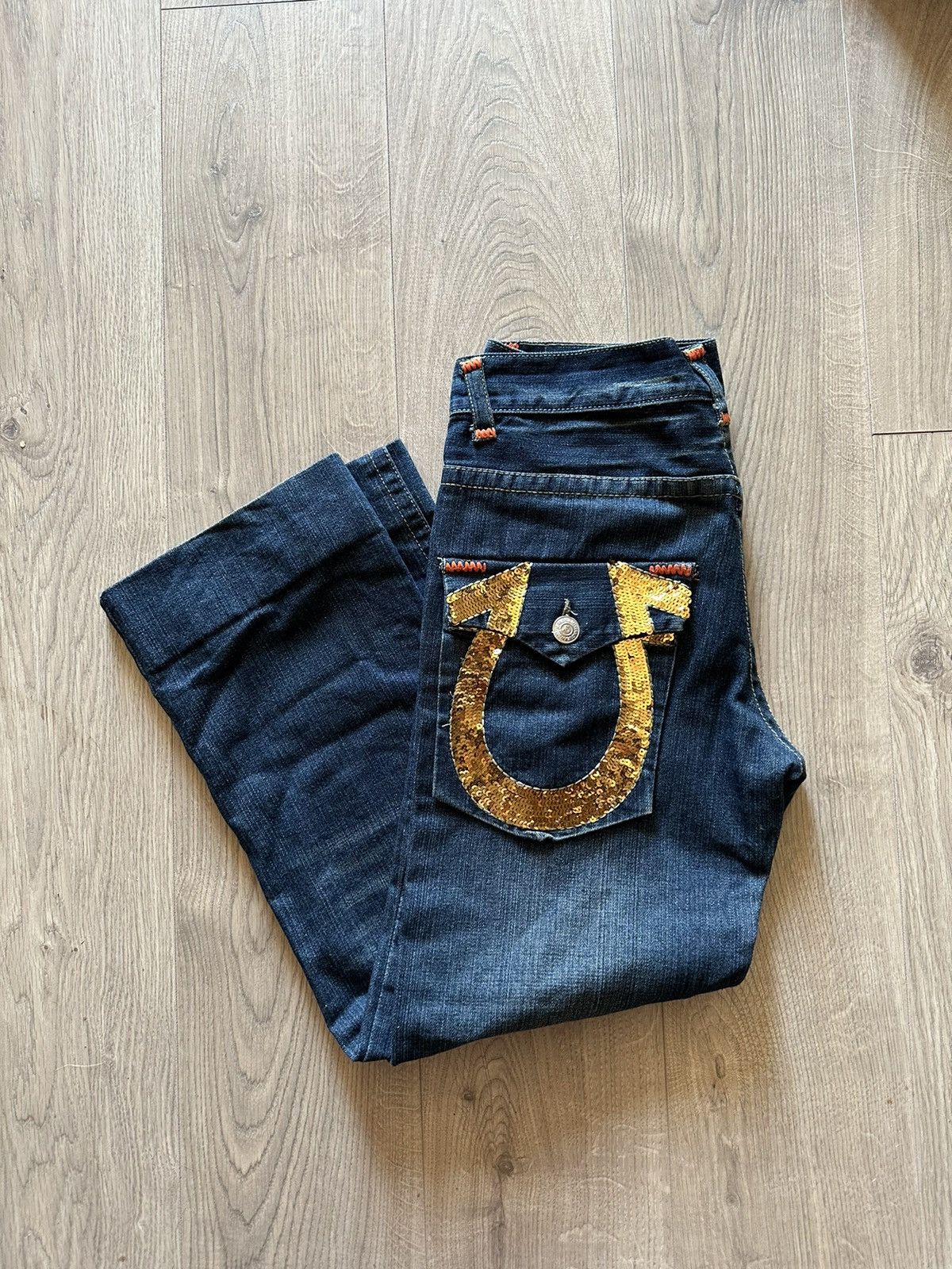 Other True Religion Golden Denim Pants Size US 34 / EU 50 - 1 Thumbnail