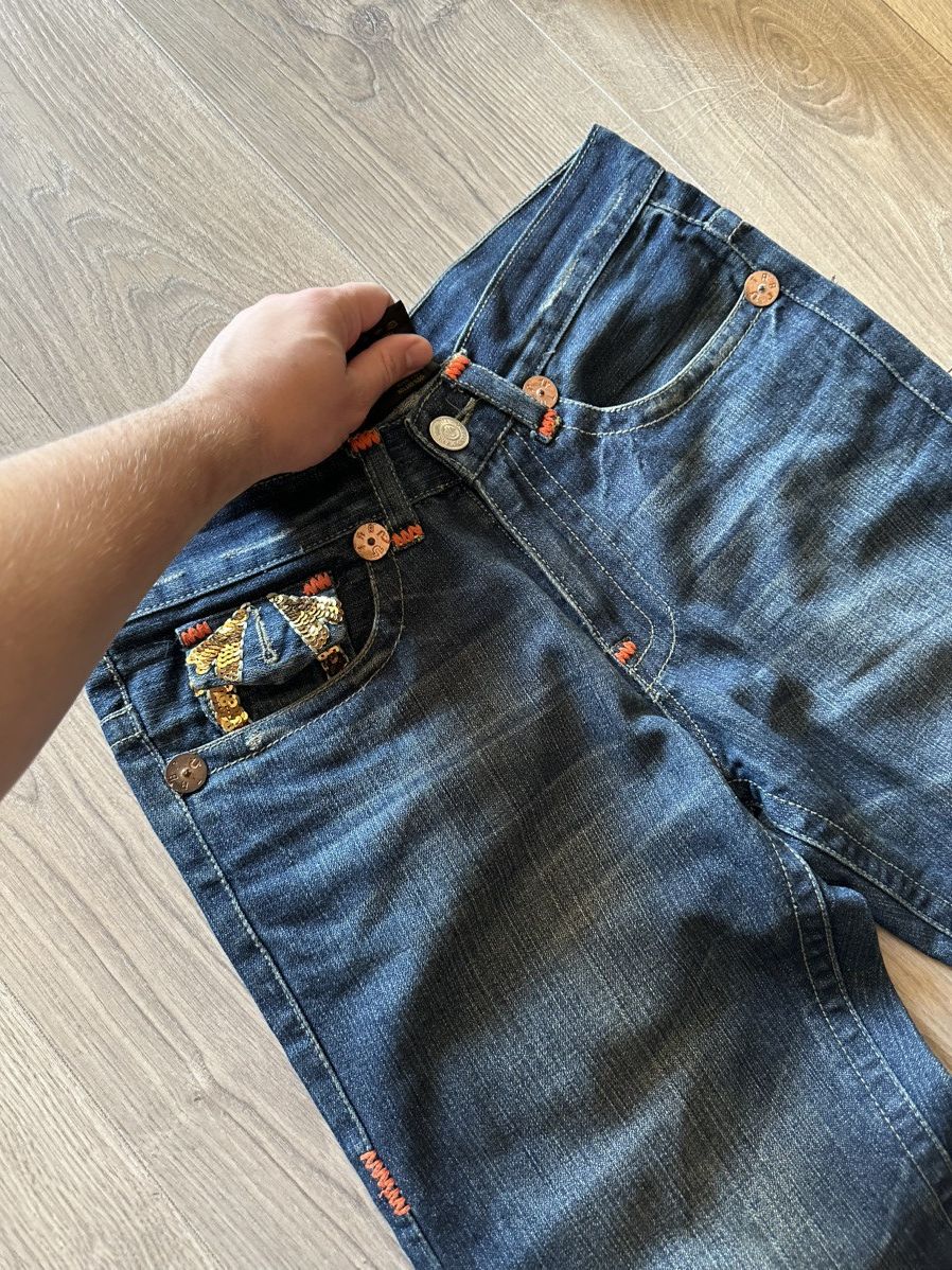 Other True Religion Golden Denim Pants Size US 34 / EU 50 - 12 Thumbnail