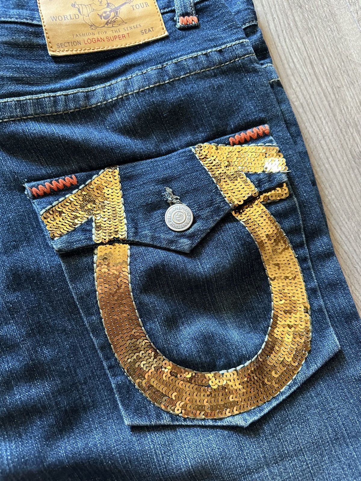 Other True Religion Golden Denim Pants Size US 34 / EU 50 - 5 Thumbnail